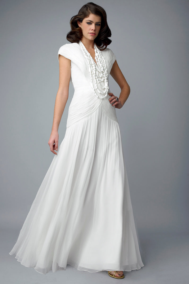 Платье с короткими рукавами и ожерельем Basix Black Label, белый
Платье с короткими рукавами и ожерельем Basix Black Label, белый