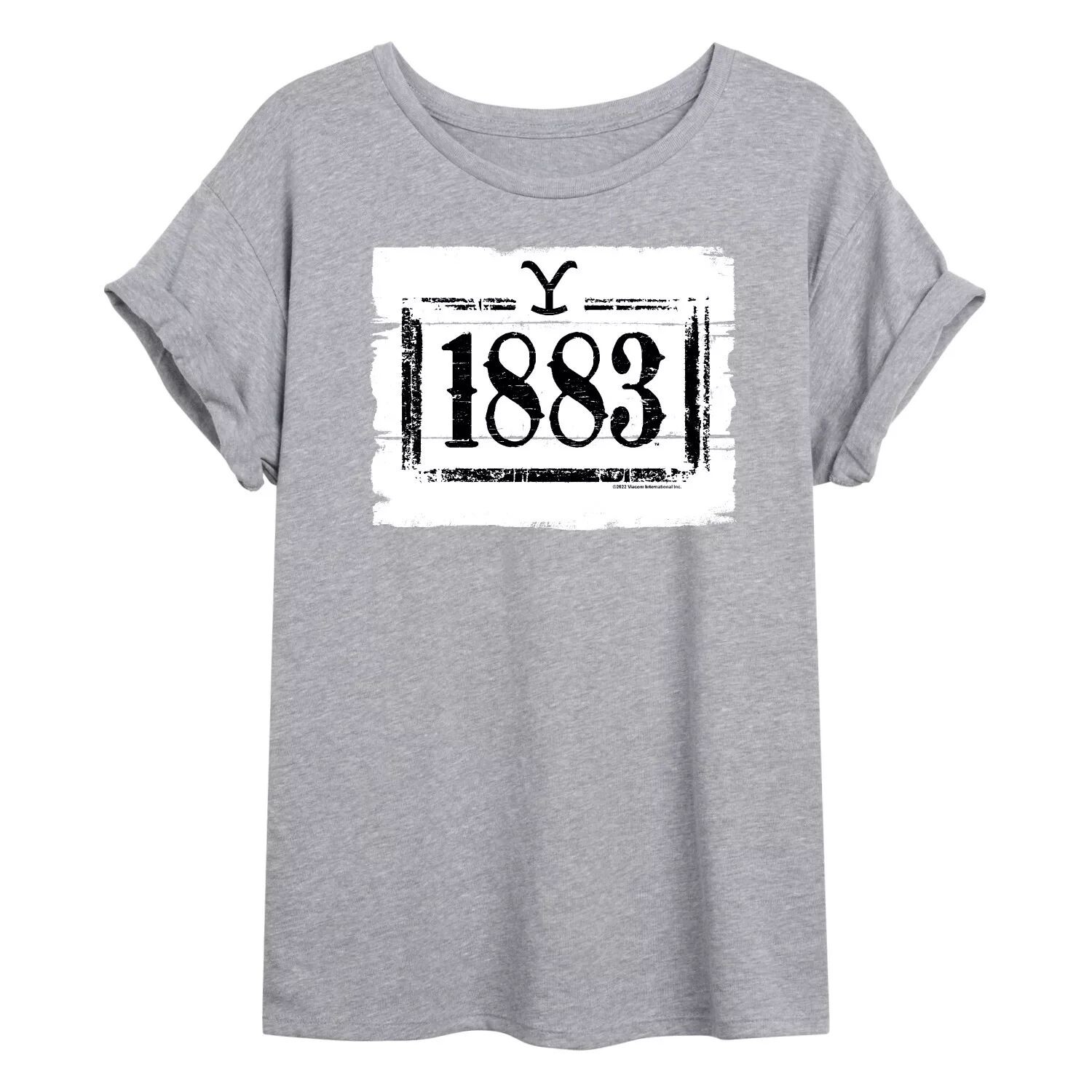 Детская струящаяся футболка с деревянным логотипом 1883 Licensed Character, серый
Детская струящаяся футболка с деревянным логотипом 1883 Licensed Character, серый