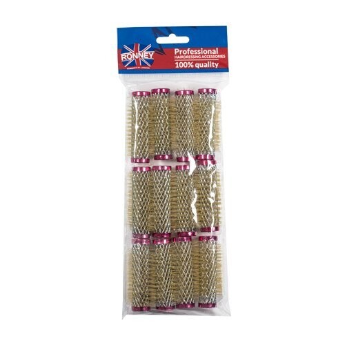 RONNEY Professional Щипцы для завивки проволоки 022 - Металлические валики с щеткой 18/63 мм RA 00022
RONNEY Professional Щипцы для завивки проволоки 022 - Металлические валики с щеткой 18/63 мм RA 00022