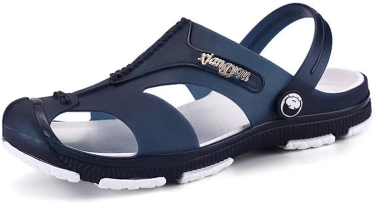 Мужские легкие летние открытые сандалии с закрытым носком для прогулок, спорта и пляжа Zonkacen, синий
Мужские легкие летние открытые сандалии с закрытым носком для прогулок, спорта и пляжа Zonkacen, синий