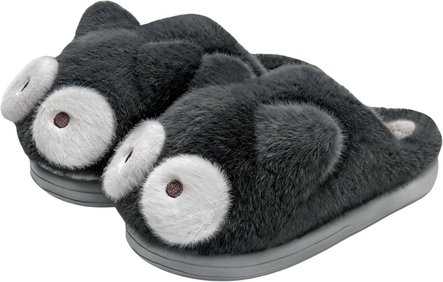 Милые тапочки Zigihos с котиком - кавайные пушистые, мягкие и теплые домашние тапочки для женщин и мужчин, черный
Милые тапочки Zigihos с котиком - кавайные пушистые, мягкие и теплые домашние тапочки для женщин и мужчин, черный