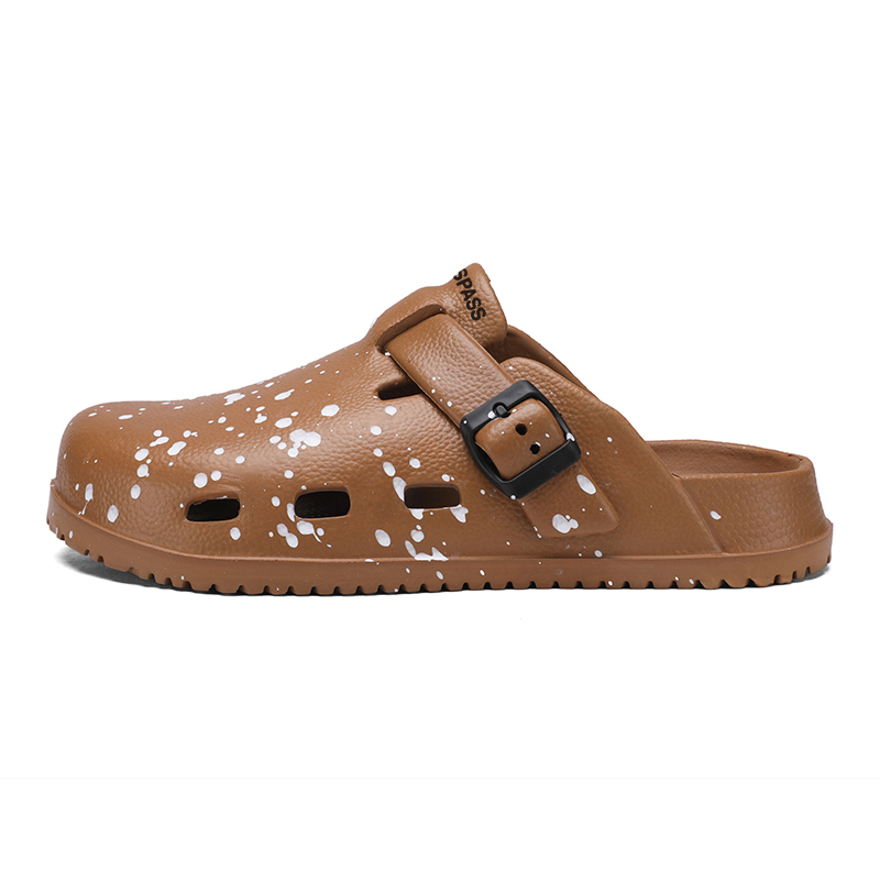 TRESPASS ЭВА тихие, устойчивые к запахам и истиранию закрытые тапочки унисекс коричневые, цвет Brown
TRESPASS ЭВА тихие, устойчивые к запахам и истиранию закрытые тапочки унисекс коричневые, цвет Brown