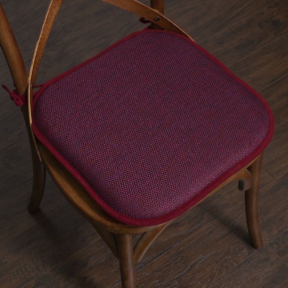 Нескользящая подушка для стула Sweet Home Cameron из пены с эффектом памяти, 4 шт., цвет Wine White
Нескользящая подушка для стула Sweet Home Cameron из пены с эффектом памяти, 4 шт., цвет Wine White