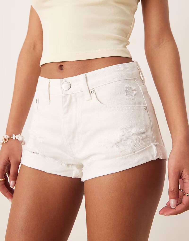 Гламурные джинсовые шорты бежевого цвета Glamorous
Гламурные джинсовые шорты бежевого цвета Glamorous