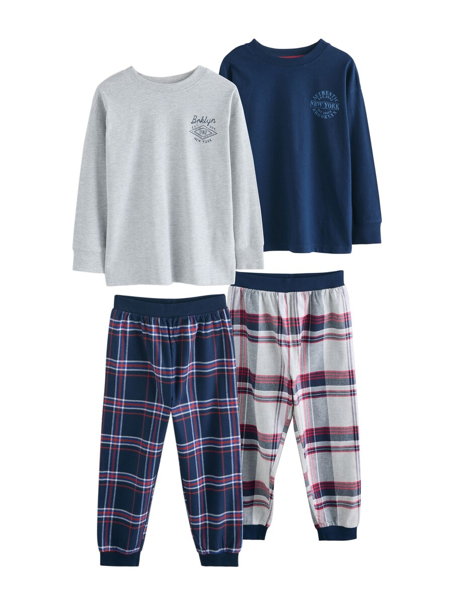 Пижама Next, темно-синий/светло-серый
Пижама Next, темно-синий/светло-серый