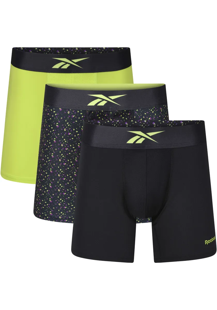 Reebok Boxer "Мужские спортивные шорты RBK Med TRAINER" (3 шт. в упаковке), цвет Bunt
Reebok Boxer "Мужские спортивные шорты RBK Med TRAINER" (3 шт. в упаковке), цвет Bunt