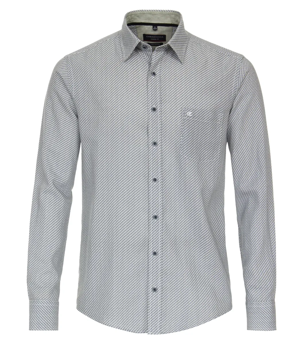 Рубашка CASAMODA с длинными рукавами "CASAMODA повседневная рубашка с принтом", зеленый
Рубашка CASAMODA с длинными рукавами "CASAMODA повседневная рубашка с принтом", зеленый