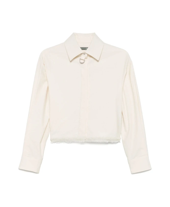 Укороченная рубашка Durazzi Milano, бежевый
Укороченная рубашка Durazzi Milano, бежевый