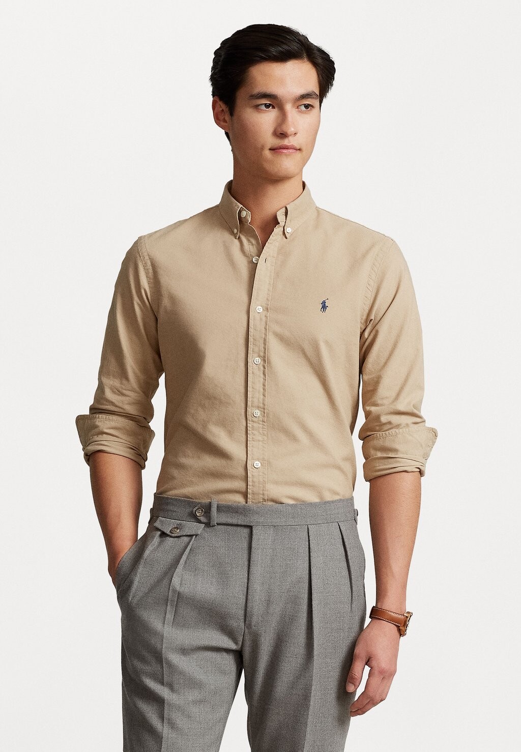 Рубашка ОКСФОРДСКАЯ РУБАШКА SLIM FIT-DYED GARMENT-DYED Polo Ralph Lauren, темно-коричневый
Рубашка ОКСФОРДСКАЯ РУБАШКА SLIM FIT-DYED GARMENT-DYED Polo Ralph Lauren, темно-коричневый