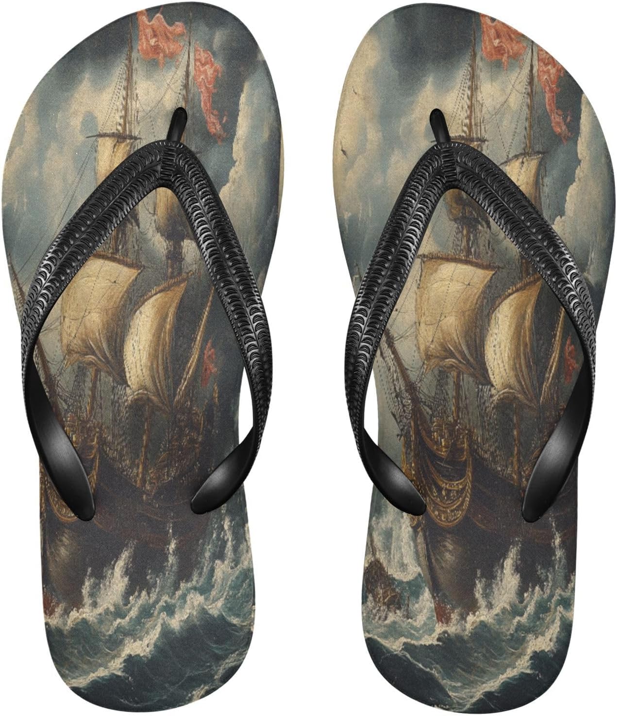 Тапочки-шлепанцы Ship Stormy Sea Umber для пляжа, душевые, резиновые, противоскользящие, летние, для женщин и мужчин Sinestour
Тапочки-шлепанцы Ship Stormy Sea Umber для пляжа, душевые, резиновые, противоскользящие, летние, для женщин и мужчин Sinestour