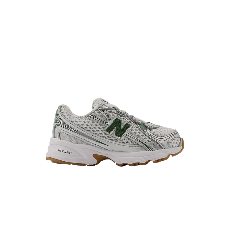 Кроссовки New Balance 740 Bungee Lace Toddler, Silver Metallic Dark Alpine Green
Кроссовки New Balance 740 Bungee Lace Toddler, Silver Metallic Dark Alpine Green