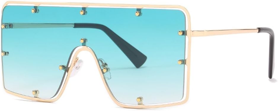 Большие безободковые солнцезащитные очки для женщин, винтажные солнцезащитные очки с заклепками для мужчин, очки в стиле стимпанк, защита от ультрафиолета UV400 LANGSER, 4
Большие безободковые солнцезащитные очки для женщин, винтажные солнцезащитные очки с заклепками для мужчин, очки в стиле стимпанк, защита от ультрафиолета UV400 LANGSER, 4