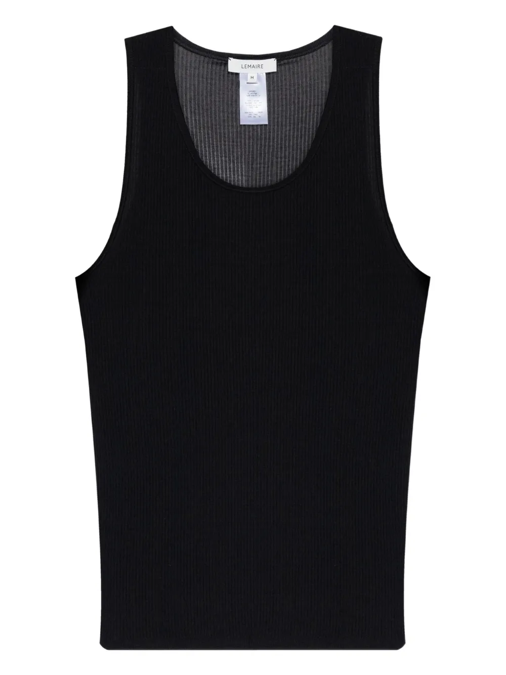 Шерстяная майка в рубчик LEMAIRE, черный
Шерстяная майка в рубчик LEMAIRE, черный
