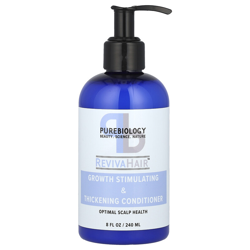Pure Biology, RevivaHair , кондиционер для стимуляции роста и утолщения кожи, 240 мл (8 жидк. унц.)
Pure Biology, RevivaHair , кондиционер для стимуляции роста и утолщения кожи, 240 мл (8 жидк. унц.)