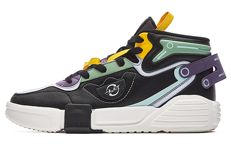 Кеды мужские, обувь для скейтбординга высокая черный/белый Erke
Кеды мужские, обувь для скейтбординга высокая черный/белый Erke