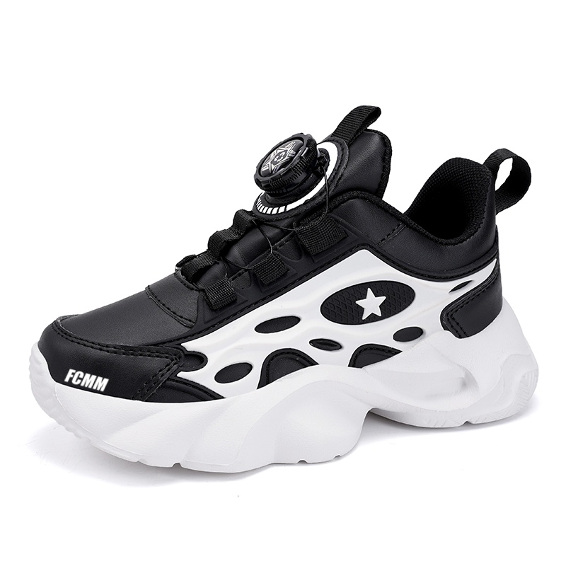 Прочные дышащие полувысокие повседневные кроссовки детские FCMM, черный/белый
Прочные дышащие полувысокие повседневные кроссовки детские FCMM, черный/белый