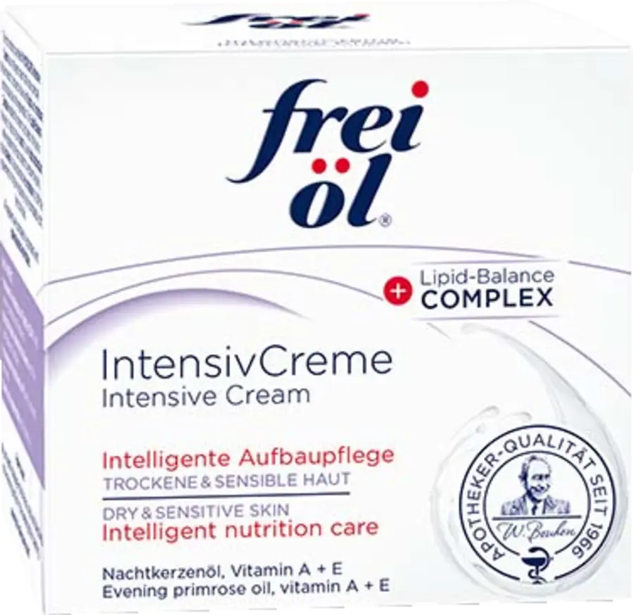 Дневной крем frei öl HYDROLIPID IntensivCreme
Дневной крем frei öl HYDROLIPID IntensivCreme