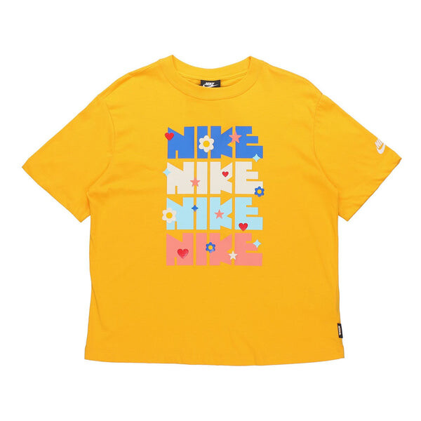 Футболка спортивная одежда essntl ss top letter print досуг спорт короткий рукав Nike, желтый
Футболка спортивная одежда essntl ss top letter print досуг спорт короткий рукав Nike, желтый