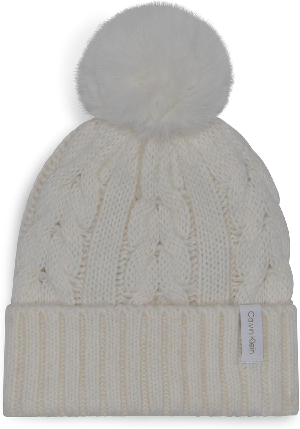 Женская шапка-бини Calvin Klein с косами и помпоном из искусственного меха, Cream
Женская шапка-бини Calvin Klein с косами и помпоном из искусственного меха, Cream
