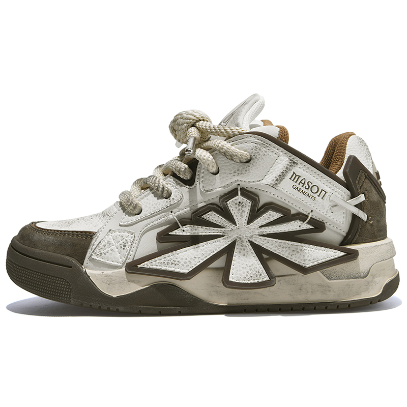 Masongarments Звездные скейтерские кроссовки унисекс молочный чай серо-коричневый (потертый эффект), цвет Milk Tea Gray Brown (Distressed)
Masongarments Звездные скейтерские кроссовки унисекс молочный чай серо-коричневый (потертый эффект), цвет Milk Tea Gray Brown (Distressed)