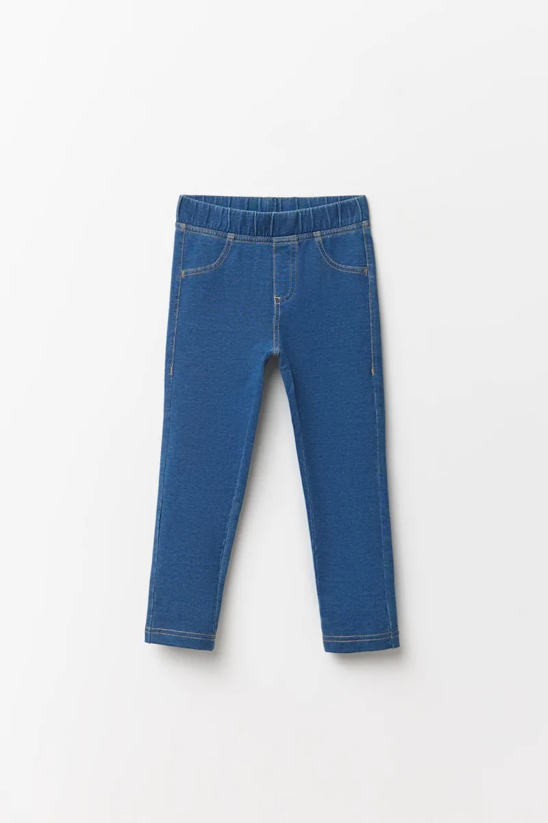 Джинсовые леггинсы из велюра Sfera, синий
Джинсовые леггинсы из велюра Sfera, синий