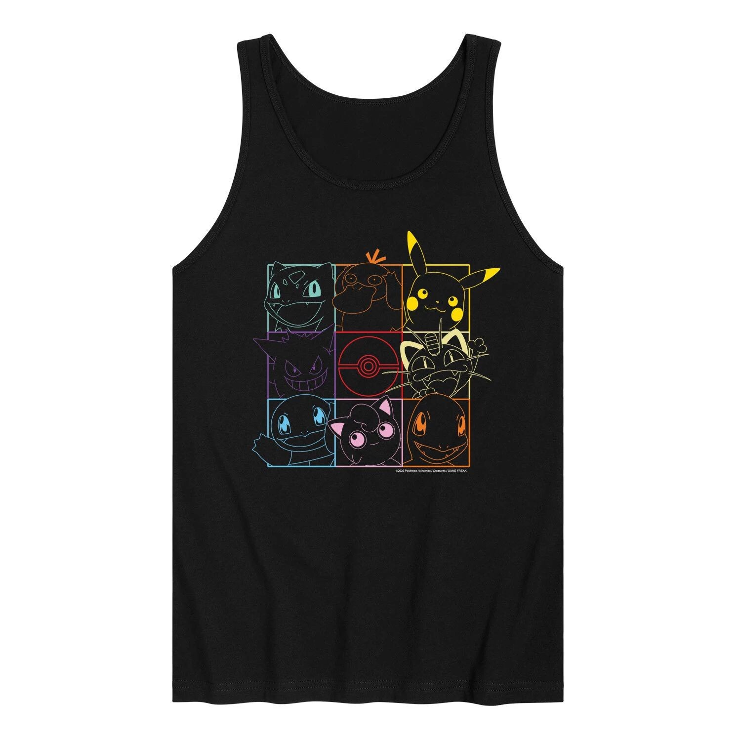 Мужская майка с сеткой для персонажей Pokemon Licensed Character 
Мужская майка с сеткой для персонажей Pokemon Licensed Character