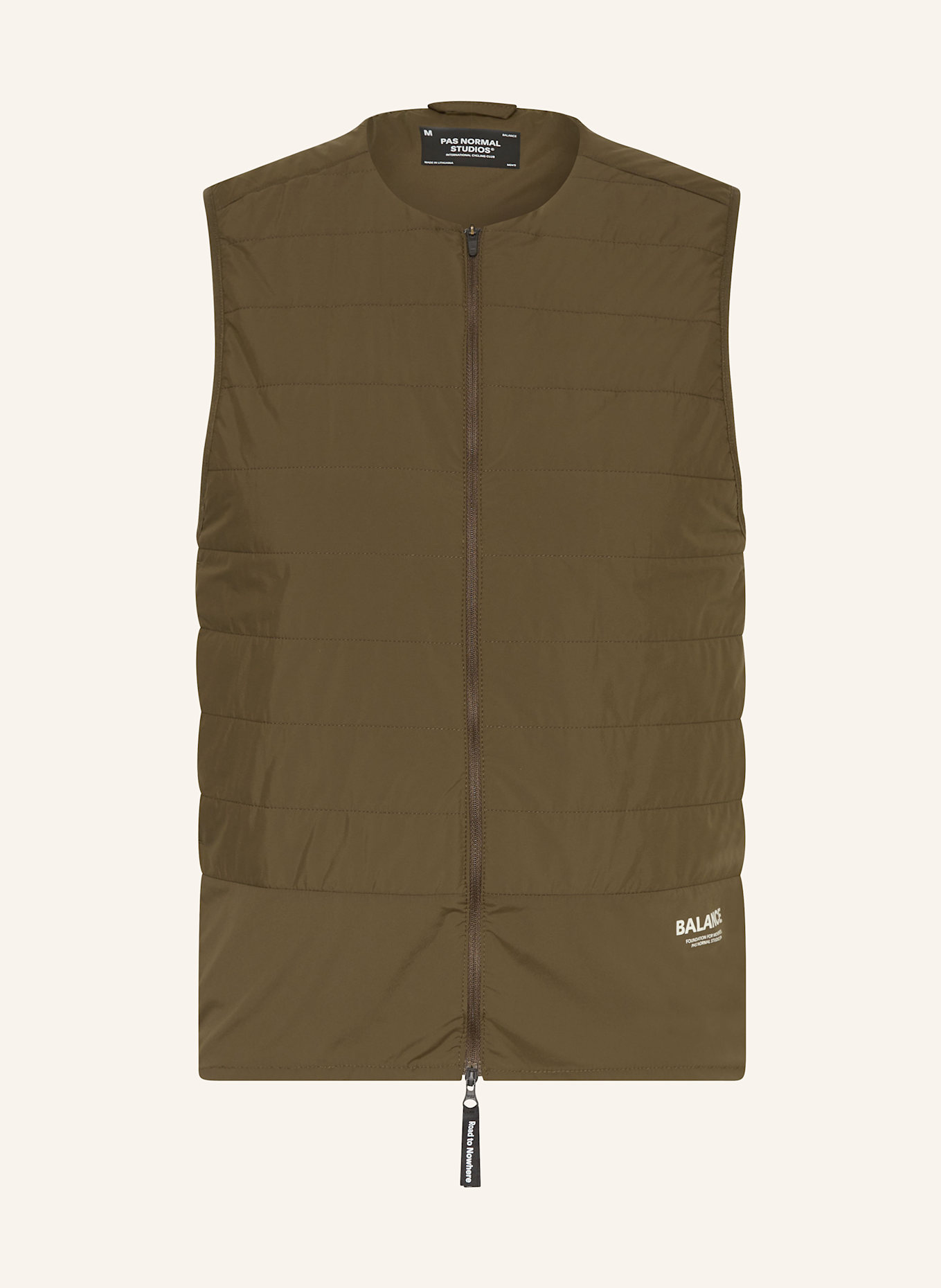 Стеганый жилет Balance с утеплителем Primaloft Pas Normal Studios, хаки
Стеганый жилет Balance с утеплителем Primaloft Pas Normal Studios, хаки