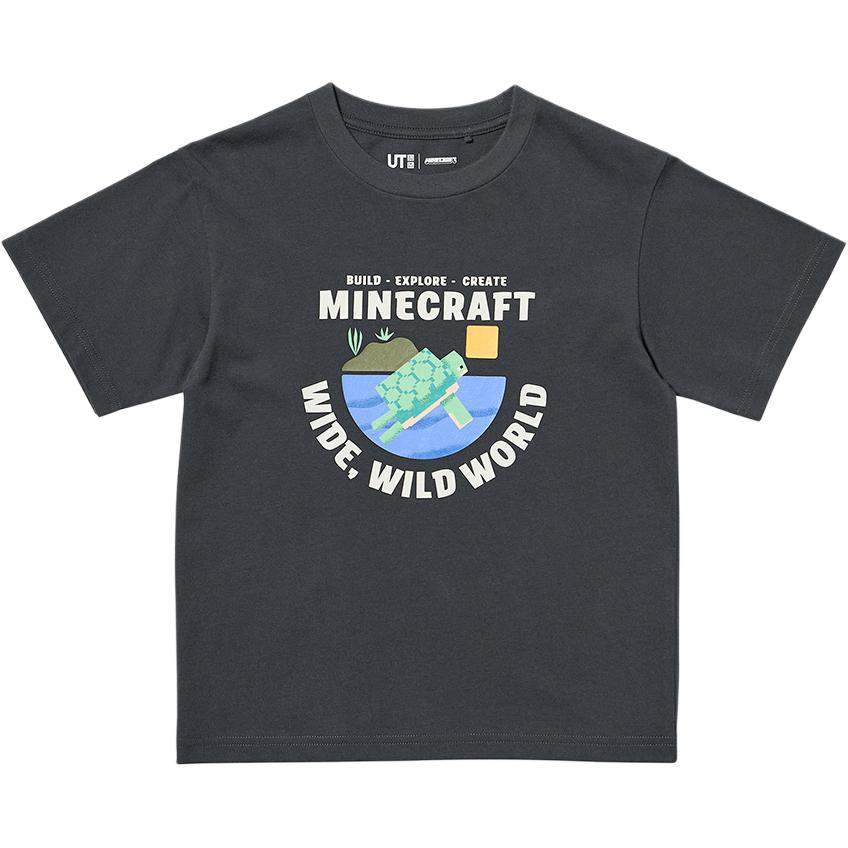 Футболка Minecraft для детей UNIQLO, темно-серый
Футболка Minecraft для детей UNIQLO, темно-серый