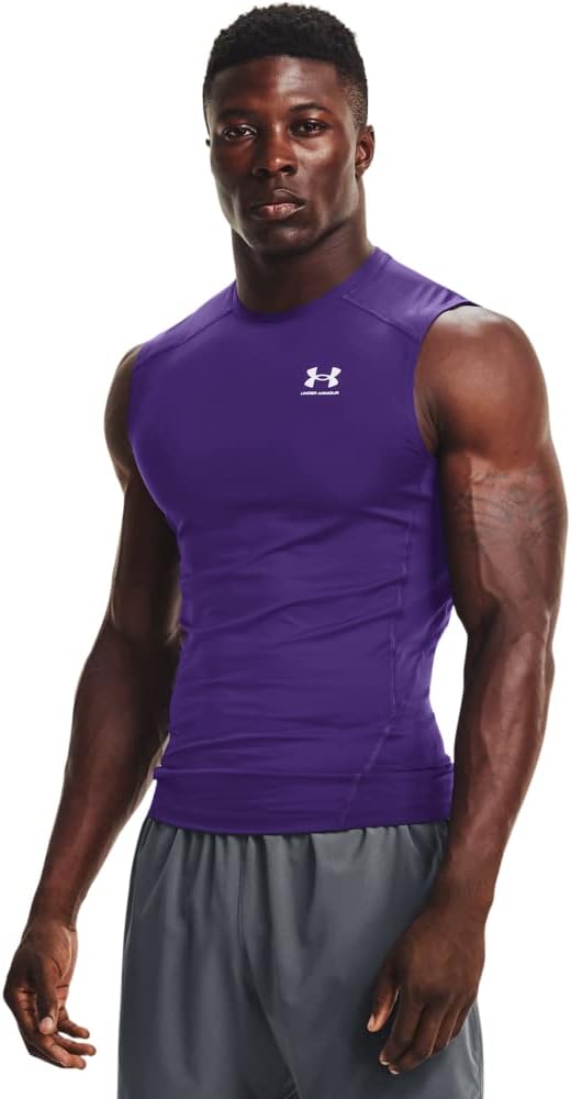 Under Armour мужская футболка HeatGear без рукавов, Purple (500)/White, Белый, Under Armour мужская футболка HeatGear без рукавов, Purple (500)/White
Under Armour мужская футболка HeatGear без рукавов, Purple (500)/White, Белый, Under Armour мужская футболка HeatGear без рукавов, Purple (500)/White