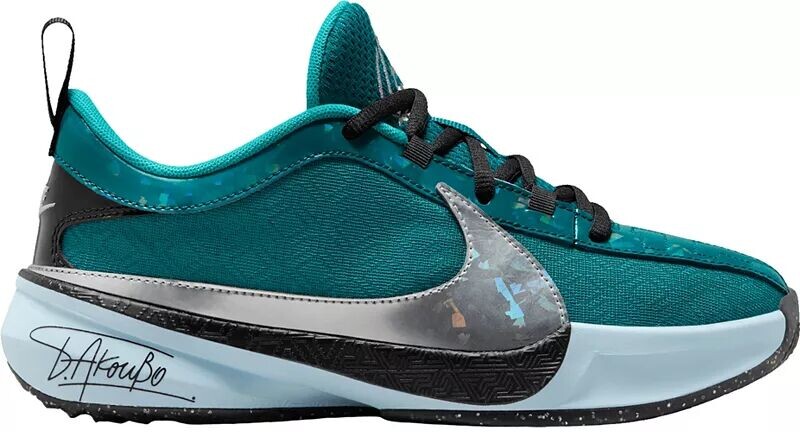 Детские баскетбольные кроссовки Nike Freak 5 SE для начальной школы, бирюзовый
Детские баскетбольные кроссовки Nike Freak 5 SE для начальной школы, бирюзовый