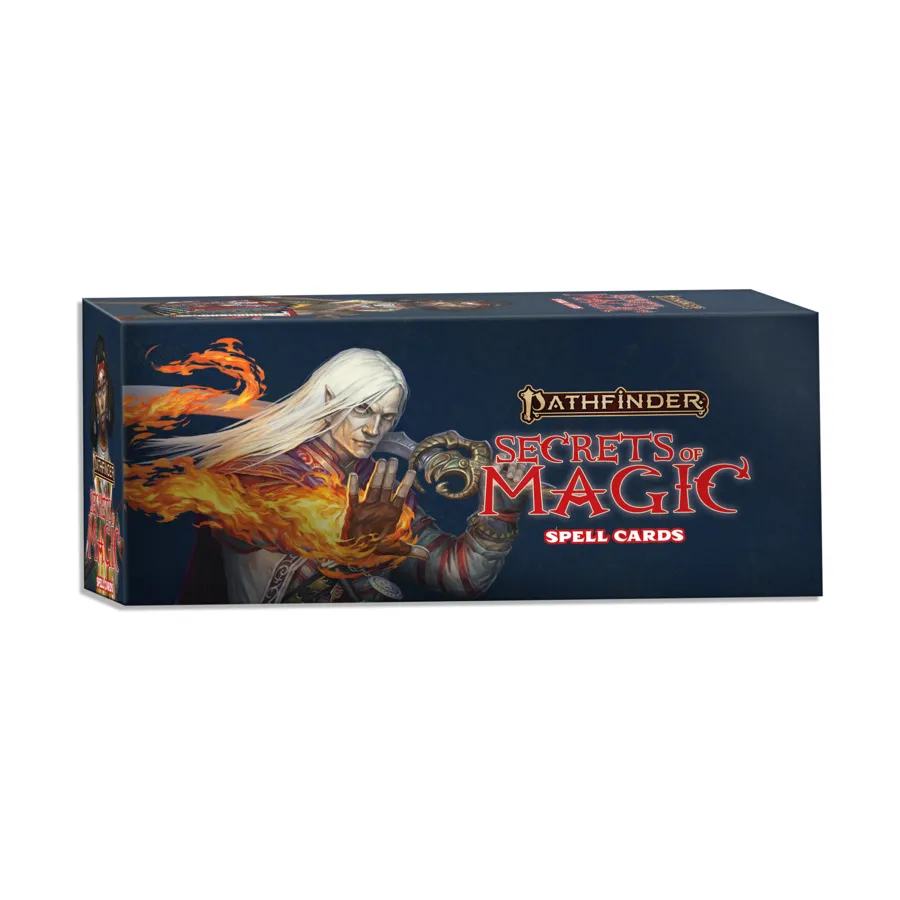Бокс-сет Spell Cards - Secrets of Magic, Pathfinder Roleplaying Game (2nd Edition) - Core & Assorted
Бокс-сет Spell Cards - Secrets of Magic, Pathfinder Roleplaying Game (2nd Edition) - Core & Assorted