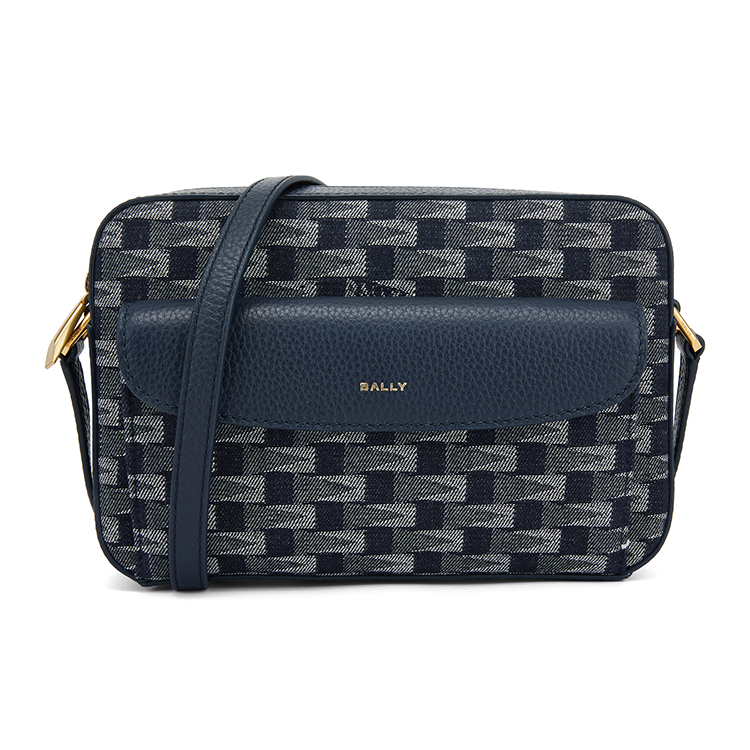 Bally Женская сумка через плечо из коровьей кожи, синяя
Bally Женская сумка через плечо из коровьей кожи, синяя