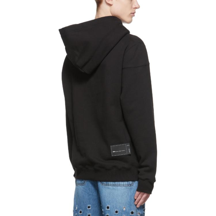 Оверсайз худи с длинными рукавами WE11DONE, черный
Оверсайз худи с длинными рукавами WE11DONE, черный