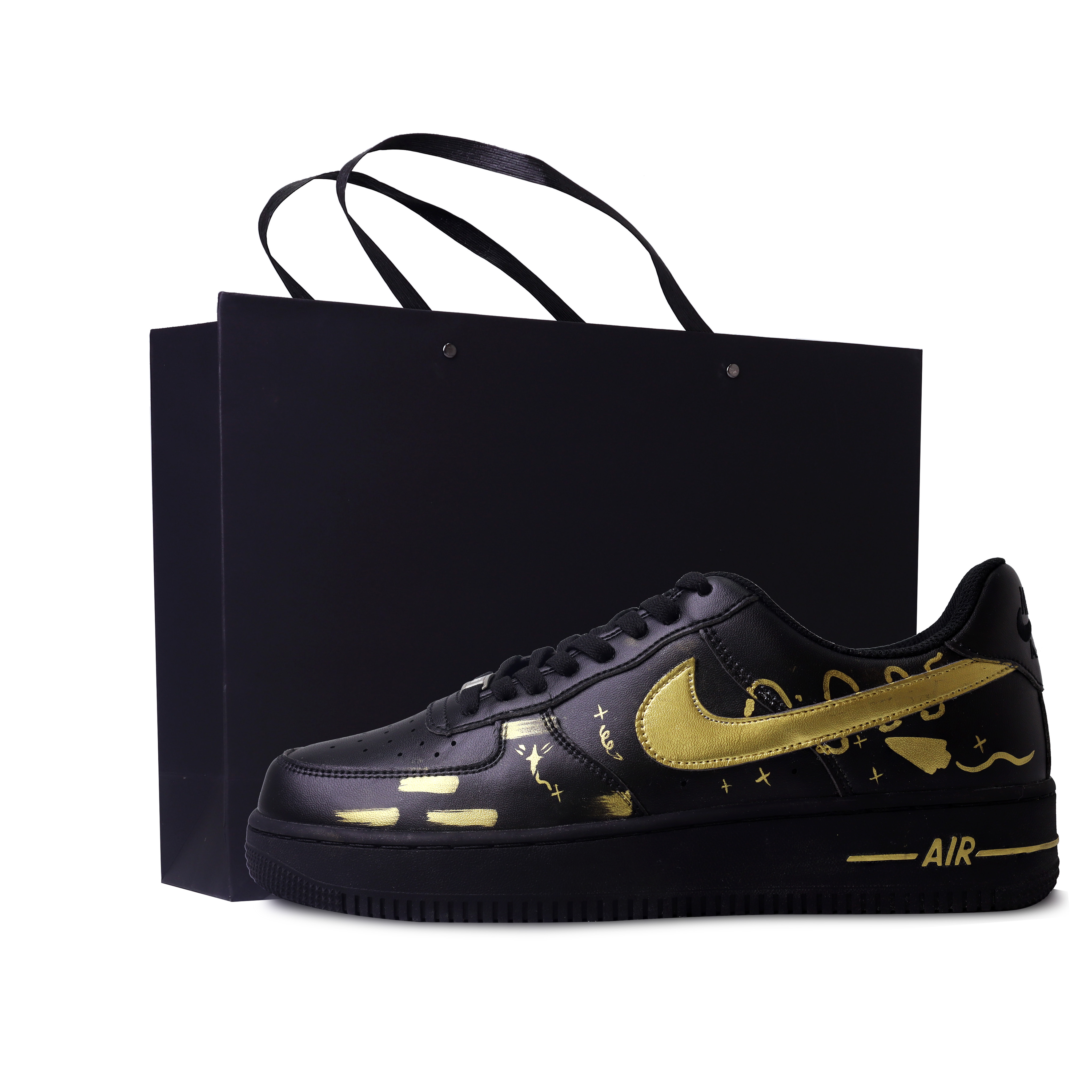 Кроссовки Air Force 1 Graffiti, сумка для покупок, нарисованные от руки, низкие кроссовки для скейтбординга с граффити, мужские, золотисто-черные Nike, Gold Black
Кроссовки Air Force 1 Graffiti, сумка для покупок, нарисованные от руки, низкие кроссовки для скейтбординга с граффити, мужские, золотисто-черные Nike, Gold Black