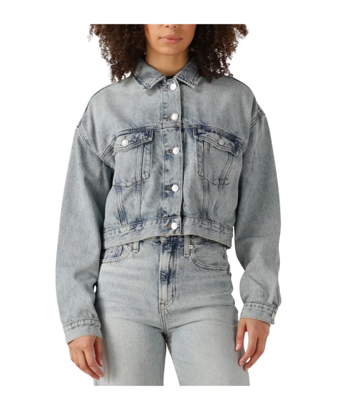 Синяя укороченная куртка дальнобойщика Tommy Jeans, синий
Синяя укороченная куртка дальнобойщика Tommy Jeans, синий