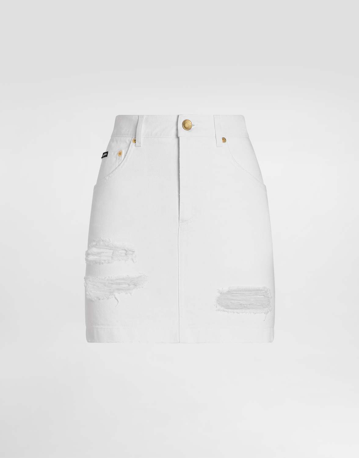 Джинсовая мини-юбка с потертостями Dolce & Gabbana, мультиколор
Джинсовая мини-юбка с потертостями Dolce & Gabbana, мультиколор