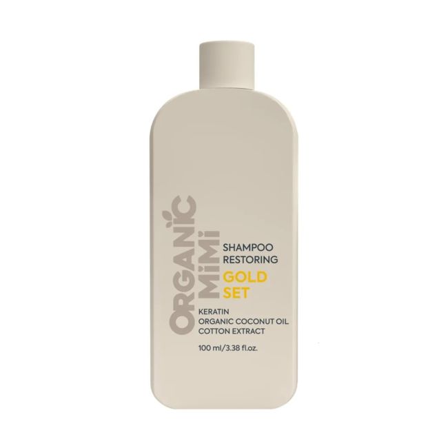 Золотой набор восстанавливающий шампунь для волос Organic Mimi, 100 мл
Золотой набор восстанавливающий шампунь для волос Organic Mimi, 100 мл