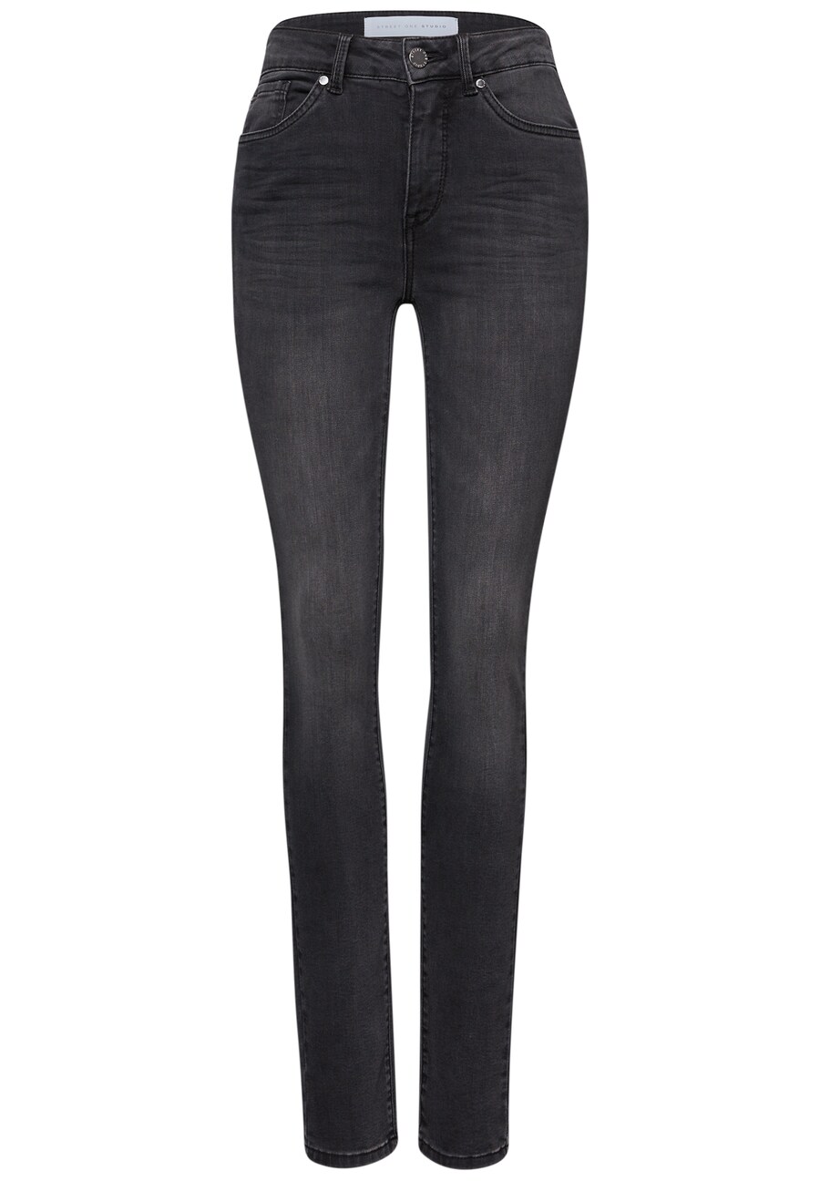Узкие джинсы Street One Studio, Black Denim
Узкие джинсы Street One Studio, Black Denim