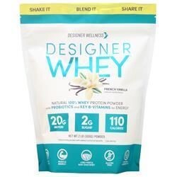 Designer Protein Designer сыворотка Натуральный 100% сывороточный протеин Французская ваниль 2 фунта
Designer Protein Designer сыворотка Натуральный 100% сывороточный протеин Французская ваниль 2 фунта