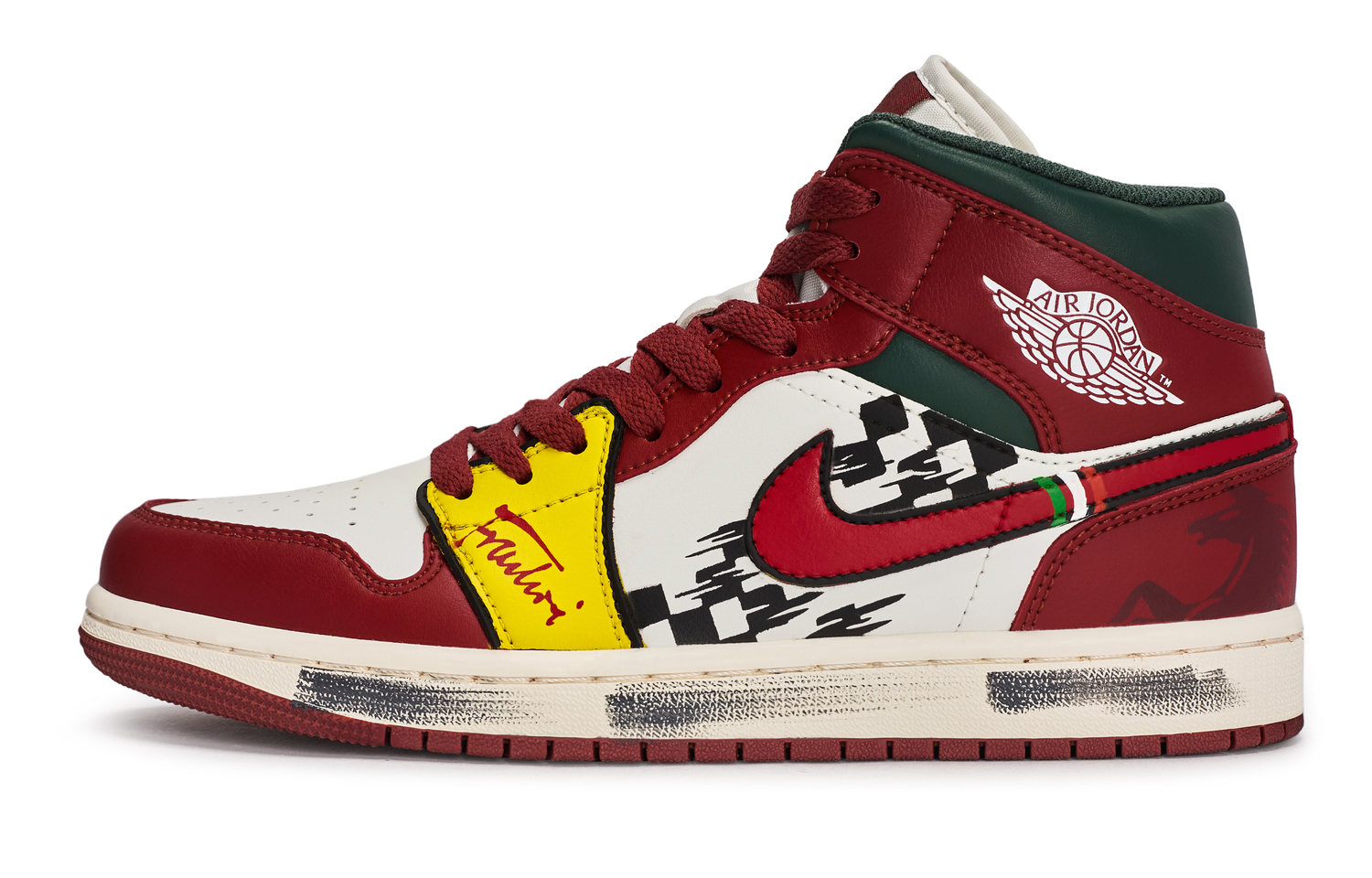 Air 1 811 Manufacturing, Racing Puma Mid top винтажные баскетбольные кроссовки унисекс Jordan, черный/белый/красный/желтый/зеленый
Air 1 811 Manufacturing, Racing Puma Mid top винтажные баскетбольные кроссовки унисекс Jordan, черный/белый/красный/желтый/зеленый