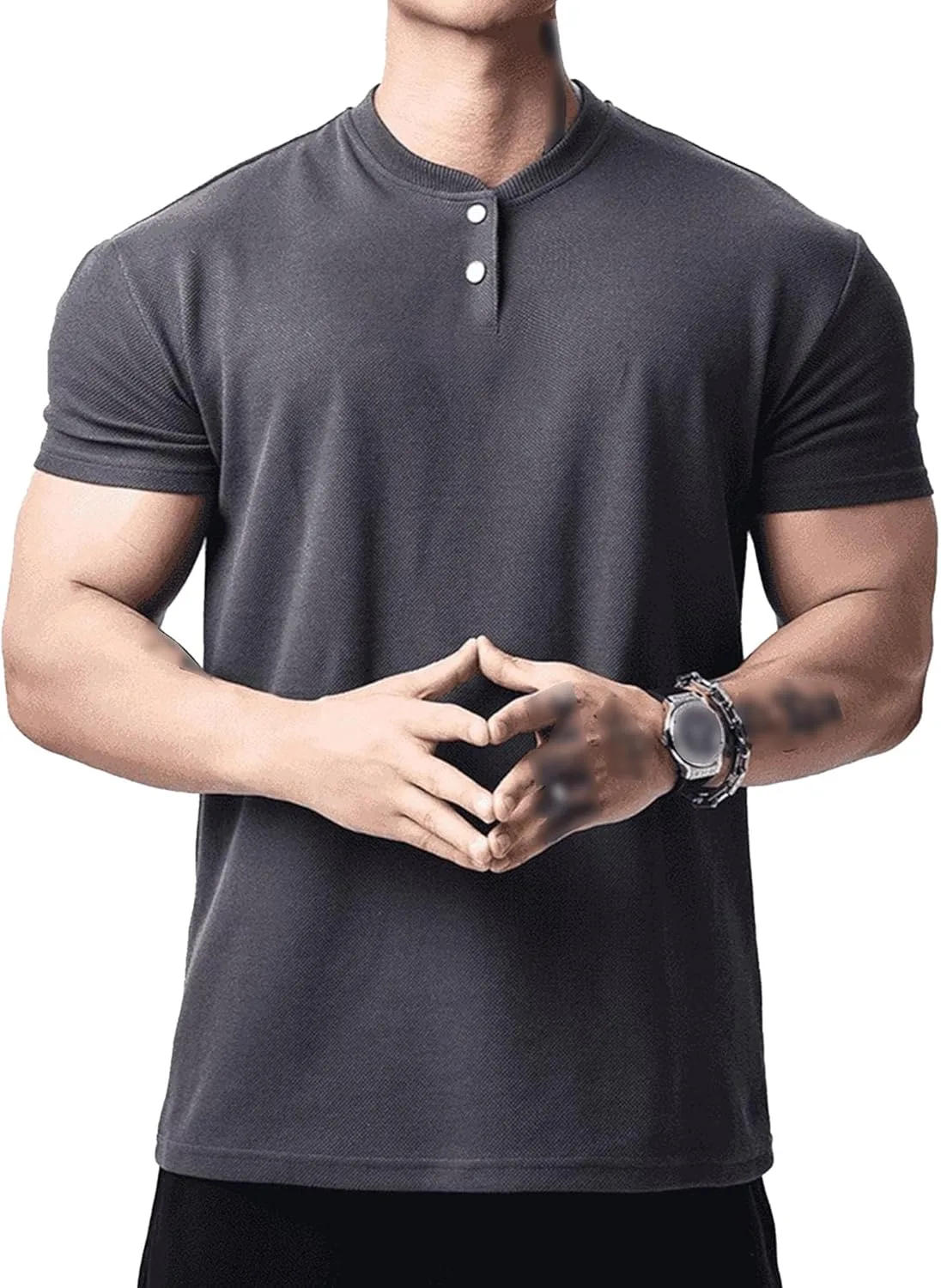 Мужская футболка Slim Fit с лацканом и воротником хенли, дышащая и универсальная Maiyifu-GJ
Мужская футболка Slim Fit с лацканом и воротником хенли, дышащая и универсальная Maiyifu-GJ