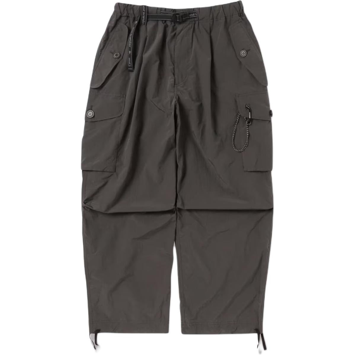 Утилитарные карго-брюки And Wander, угольный
Утилитарные карго-брюки And Wander, угольный