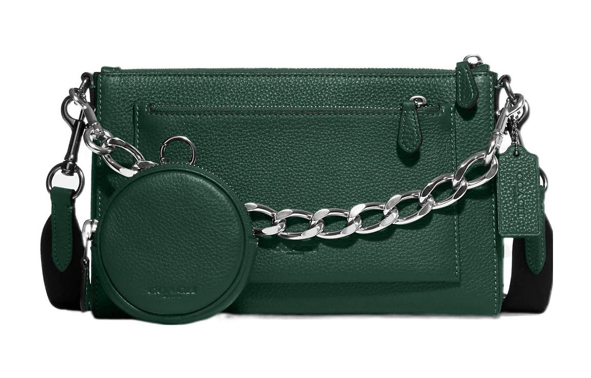 COACH Сумка Holden Pebble Texture Cow Leather Combo, наплечная сумка, кроссбоди среднего размера для женщин, темно-зеленый
COACH Сумка Holden Pebble Texture Cow Leather Combo, наплечная сумка, кроссбоди среднего размера для женщин, темно-зеленый