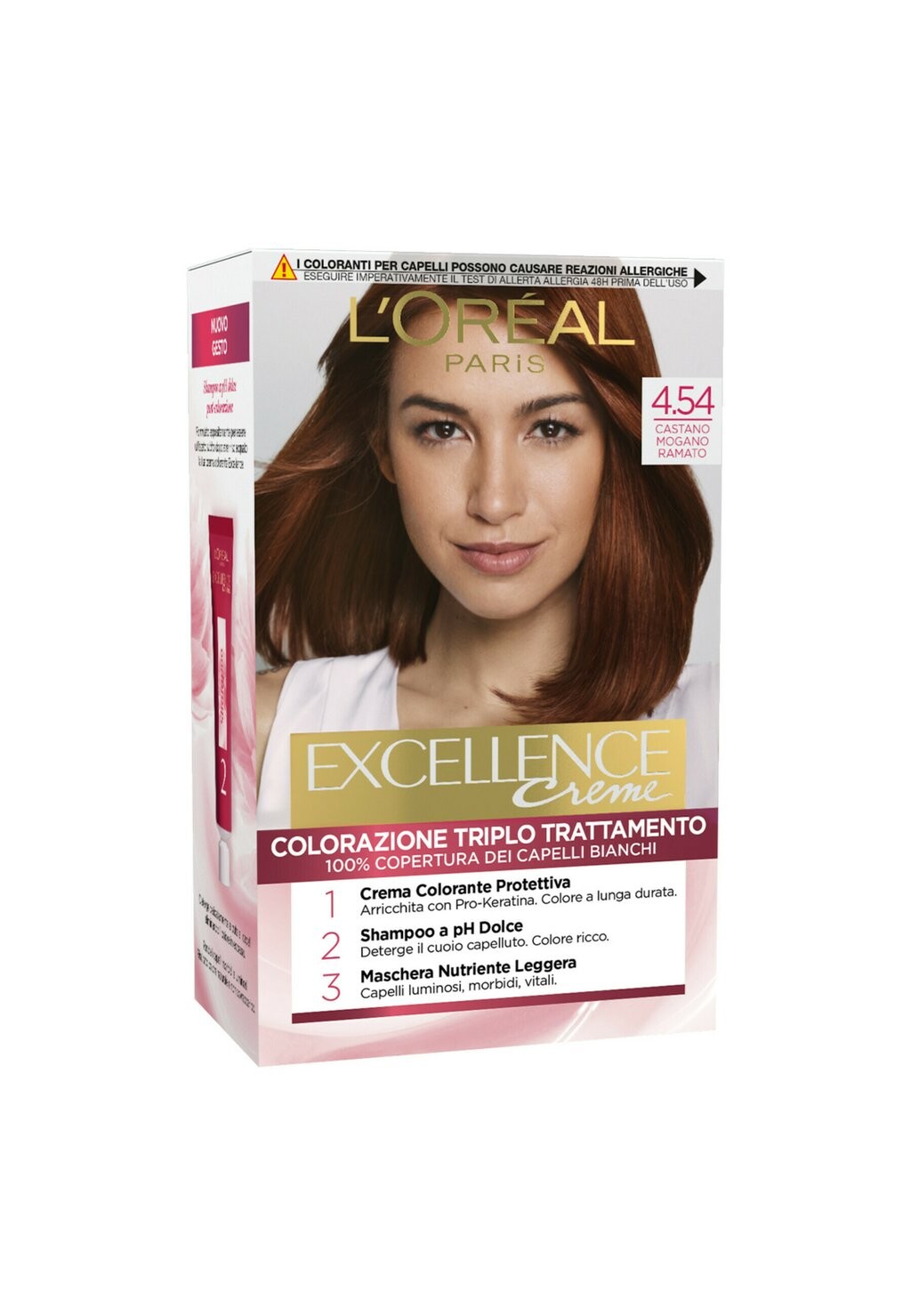 Краска для волос L'ORÉAL PARIS TINTA CAPELLI EXCELLENCE COPRE I CAPELLI BIANCHI COLORE RICCO LUMINOSO E A LUNGA DURATA, 2 PACK L'Oréal Paris, коричневый
Краска для волос L'ORÉAL PARIS TINTA CAPELLI EXCELLENCE COPRE I CAPELLI BIANCHI COLORE RICCO LUMINOSO E A LUNGA DURATA, 2 PACK L'Oréal Paris, коричневый