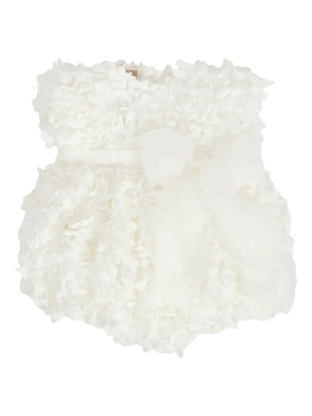 Декорированное платье с бантом La Stupenderia, белый
Декорированное платье с бантом La Stupenderia, белый