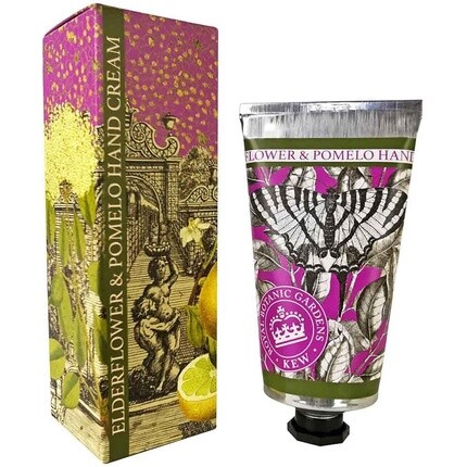 Крем для рук The English Soap Company Royal Botanical Gardens Kew «Бузина и помело», 75 мл
Крем для рук The English Soap Company Royal Botanical Gardens Kew «Бузина и помело», 75 мл