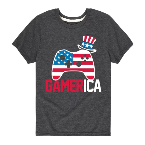 Футболка с принтом Gamerica для мальчиков 8-20 лет Licensed Character, серый
Футболка с принтом Gamerica для мальчиков 8-20 лет Licensed Character, серый