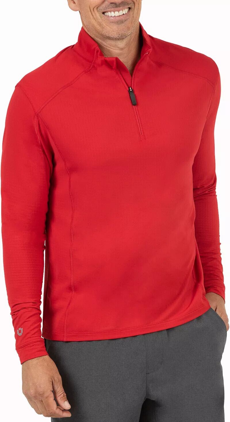 Ibkul Мужской пуловер с длинными рукавами и воротником-стойкой, красный
Ibkul Мужской пуловер с длинными рукавами и воротником-стойкой, красный