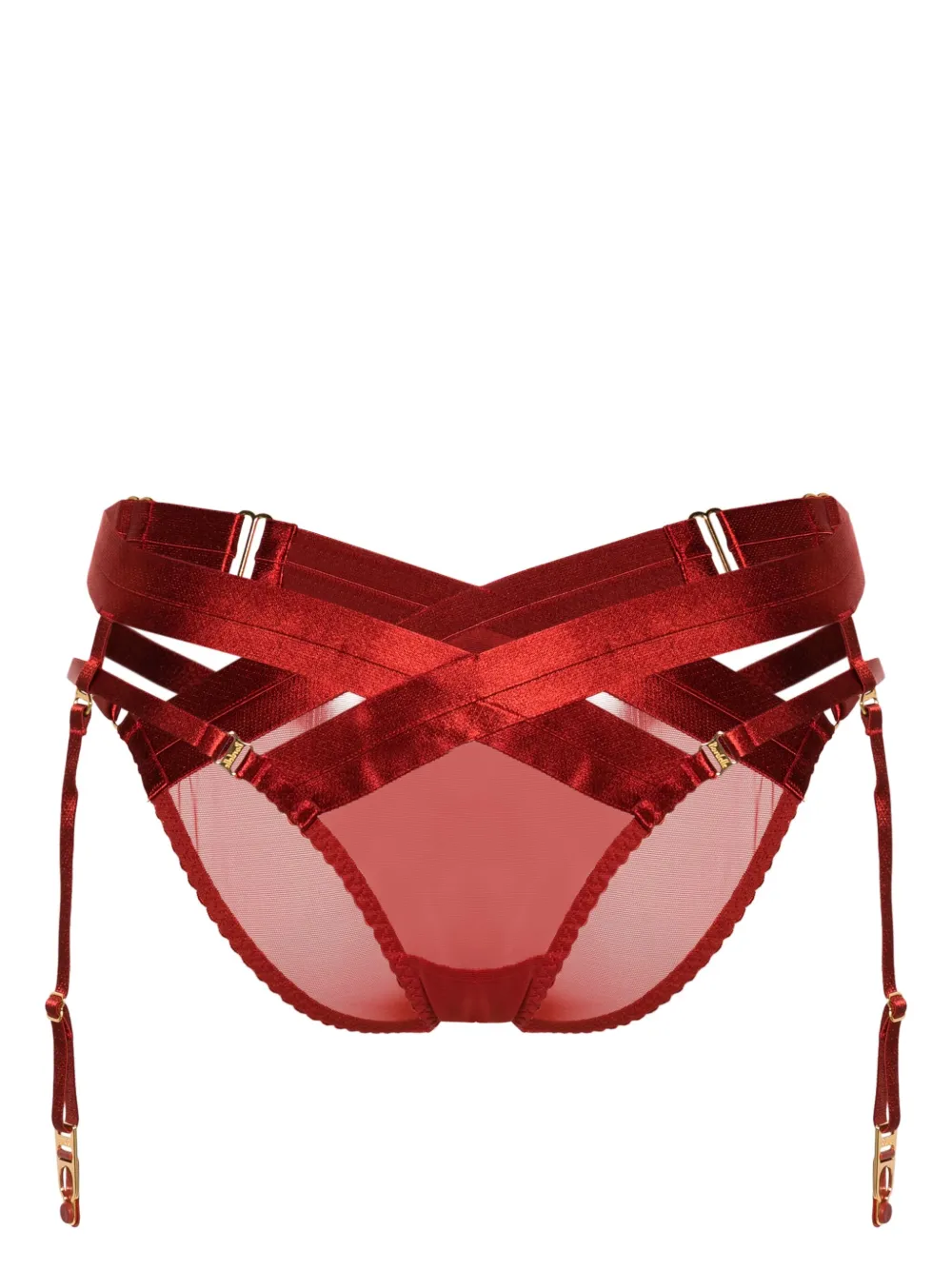 Атласные трусы-брифы Tomoe Bordelle, красный
Атласные трусы-брифы Tomoe Bordelle, красный