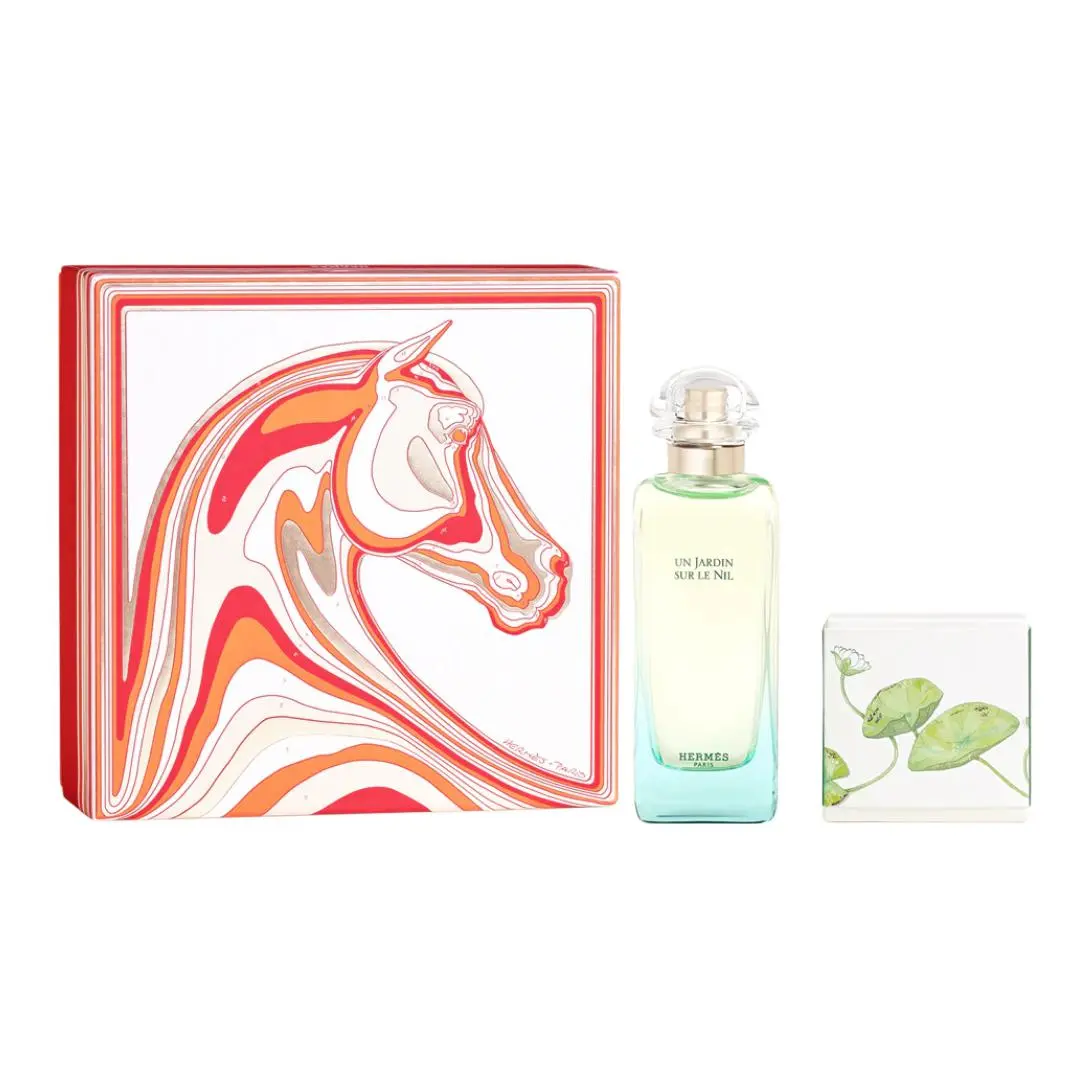 Набор парфюмерии nile garden eau de toilette cyan mango lotus 100мл+50г HERMES
Набор парфюмерии nile garden eau de toilette cyan mango lotus 100мл+50г HERMES
